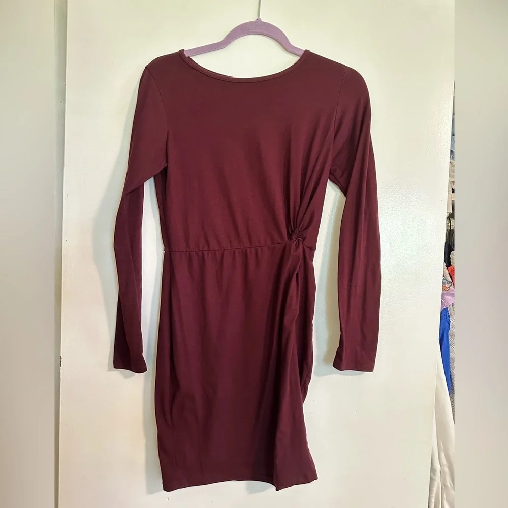 Maroon Dress - Size Small